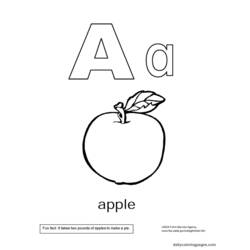 Disegno da colorare: Alfabeto (educativo) #124591 - Pagine da Colorare Stampabili Gratuite