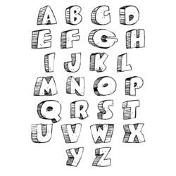Disegno da colorare: Alfabeto (educativo) #124916 - Pagine da Colorare Stampabili Gratuite
