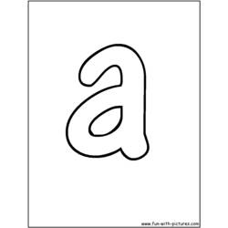 Disegno da colorare: Alfabeto (educativo) #125018 - Pagine da Colorare Stampabili Gratuite