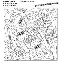 Disegno da colorare: colorazione magica (educativo) #126138 - Pagine da Colorare Stampabili Gratuite