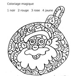 Disegno da colorare: colorazione magica (educativo) #126147 - Pagine da Colorare Stampabili Gratuite