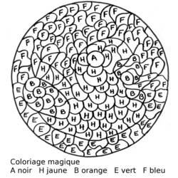 Disegno da colorare: colorazione magica (educativo) #126148 - Pagine da Colorare Stampabili Gratuite