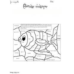 Disegno da colorare: colorazione magica (educativo) #126158 - Pagine da Colorare Stampabili Gratuite