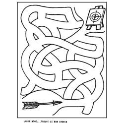 Disegno da colorare: Labirinti (educativo) #126462 - Pagine da Colorare Stampabili Gratuite