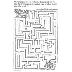 Disegno da colorare: Labirinti (educativo) #126493 - Pagine da Colorare Stampabili Gratuite
