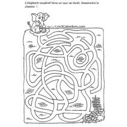 Disegno da colorare: Labirinti (educativo) #126521 - Pagine da Colorare Stampabili Gratuite