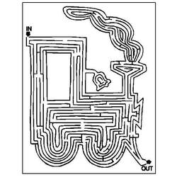 Disegno da colorare: Labirinti (educativo) #126540 - Pagine da Colorare Stampabili Gratuite