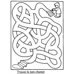 Disegno da colorare: Labirinti (educativo) #126552 - Pagine da Colorare Stampabili Gratuite