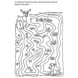 Disegno da colorare: Labirinti (educativo) #126614 - Pagine da Colorare Stampabili Gratuite