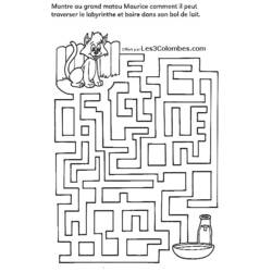 Disegno da colorare: Labirinti (educativo) #126654 - Pagine da Colorare Stampabili Gratuite