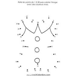 Disegno da colorare: Pagina da colorare punto per punto (educativo) #125979 - Pagine da Colorare Stampabili Gratuite