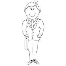 Disegni da colorare: Papà - Pagine da Colorare Stampabili Gratuite