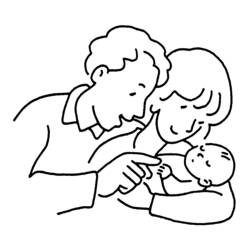 Disegno da colorare: Battesimo (Feste e Celebrazioni) #57476 - Pagine da Colorare Stampabili Gratuite