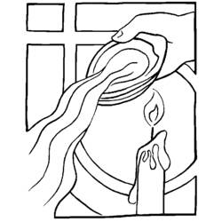 Disegno da colorare: Battesimo (Feste e Celebrazioni) #57543 - Pagine da Colorare Stampabili Gratuite