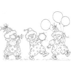 Disegni da colorare: Carnevale - Pagine da Colorare Stampabili Gratuite