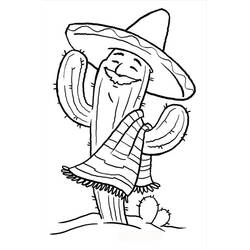 Disegni da colorare: Cinco de Mayo - Pagine da Colorare Stampabili Gratuite