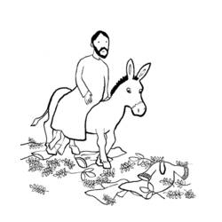 Disegno da colorare: Domenica delle Palme (Feste e Celebrazioni) #60305 - Pagine da Colorare Stampabili Gratuite
