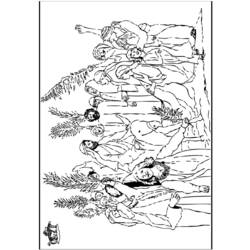 Disegno da colorare: Domenica delle Palme (Feste e Celebrazioni) #60313 - Pagine da Colorare Stampabili Gratuite
