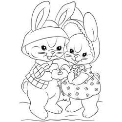 Disegni da colorare: Easter Bunny - Pagine da Colorare Stampabili Gratuite