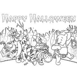 Disegni da colorare: Halloween Disney - Pagine da Colorare Stampabili Gratuite