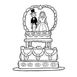 Disegno da colorare: Matrimonio (Feste e Celebrazioni) #55955 - Pagine da Colorare Stampabili Gratuite