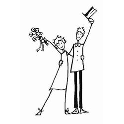 Disegno da colorare: Matrimonio (Feste e Celebrazioni) #55972 - Pagine da Colorare Stampabili Gratuite