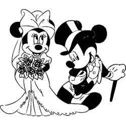 Disegno da colorare: Matrimonio (Feste e Celebrazioni) #56276 - Pagine da Colorare Stampabili Gratuite