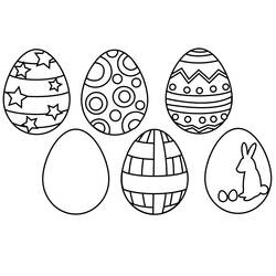 Disegni da colorare: Pasqua - Pagine da Colorare Stampabili Gratuite