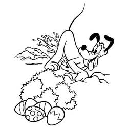 Disegni da colorare: Pasqua Disney - Pagine da Colorare Stampabili Gratuite