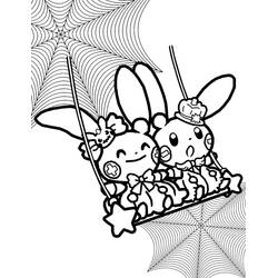 Disegni da colorare: Pokémon di Halloween - Pagine da Colorare Stampabili Gratuite