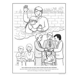 Disegno da colorare: Battesimo (Festività e occasioni speciali) #57468 - Pagine da Colorare Stampabili Gratuite