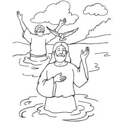 Disegno da colorare: Battesimo (Festività e occasioni speciali) #57492 - Pagine da Colorare Stampabili Gratuite