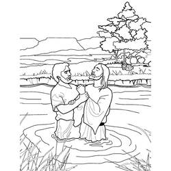 Disegno da colorare: Battesimo (Festività e occasioni speciali) #57750 - Pagine da Colorare Stampabili Gratuite