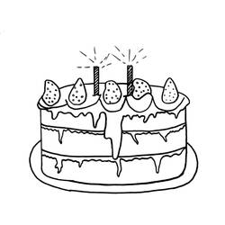 Disegno da colorare: Compleanno (Festività e occasioni speciali) #57098 - Pagine da Colorare Stampabili Gratuite