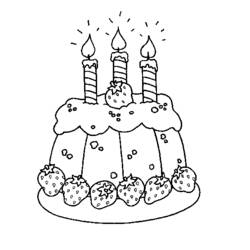 Disegno da colorare: Compleanno (Festività e occasioni speciali) #57157 - Pagine da Colorare Stampabili Gratuite