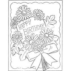 Disegno da colorare: Compleanno (Festività e occasioni speciali) #57177 - Pagine da Colorare Stampabili Gratuite
