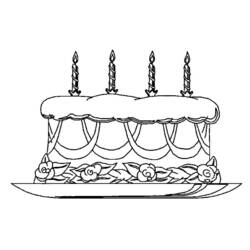 Disegno da colorare: Compleanno (Festività e occasioni speciali) #57285 - Pagine da Colorare Stampabili Gratuite