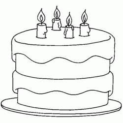 Disegno da colorare: Compleanno (Festività e occasioni speciali) #57402 - Pagine da Colorare Stampabili Gratuite
