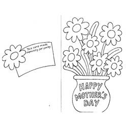 Disegno da colorare: Festa della mamma (Festività e occasioni speciali) #129803 - Pagine da Colorare Stampabili Gratuite