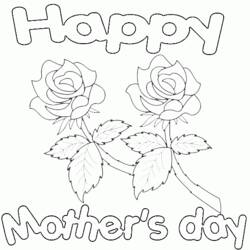 Disegno da colorare: Festa della mamma (Festività e occasioni speciali) #129842 - Pagine da Colorare Stampabili Gratuite