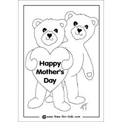 Disegno da colorare: Festa della mamma (Festività e occasioni speciali) #130000 - Pagine da Colorare Stampabili Gratuite