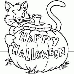 Disegno da colorare: Halloween (Festività e occasioni speciali) #55150 - Pagine da Colorare Stampabili Gratuite