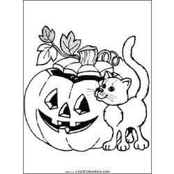 Disegno da colorare: Halloween (Festività e occasioni speciali) #55151 - Pagine da Colorare Stampabili Gratuite
