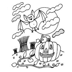 Disegno da colorare: Halloween (Festività e occasioni speciali) #55152 - Pagine da Colorare Stampabili Gratuite