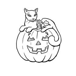 Disegno da colorare: Halloween (Festività e occasioni speciali) #55249 - Pagine da Colorare Stampabili Gratuite
