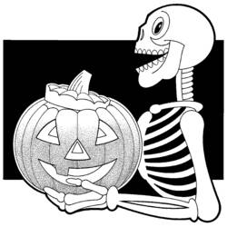 Disegno da colorare: Halloween (Festività e occasioni speciali) #55254 - Pagine da Colorare Stampabili Gratuite
