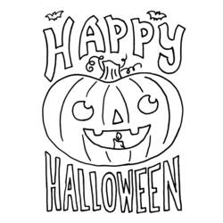 Disegno da colorare: Halloween (Festività e occasioni speciali) #55328 - Pagine da Colorare Stampabili Gratuite