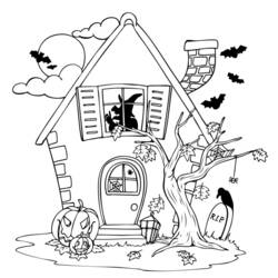 Disegno da colorare: Halloween (Festività e occasioni speciali) #55383 - Pagine da Colorare Stampabili Gratuite