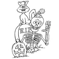 Disegno da colorare: Halloween (Festività e occasioni speciali) #55391 - Pagine da Colorare Stampabili Gratuite