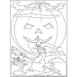 Disegno da colorare: Halloween (Festività e occasioni speciali) #55463 - Pagine da Colorare Stampabili Gratuite